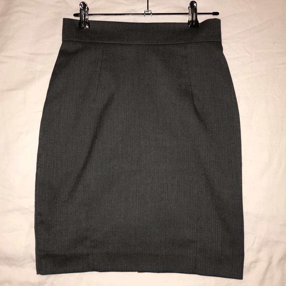 H&M Grey Work Pencil Skirt